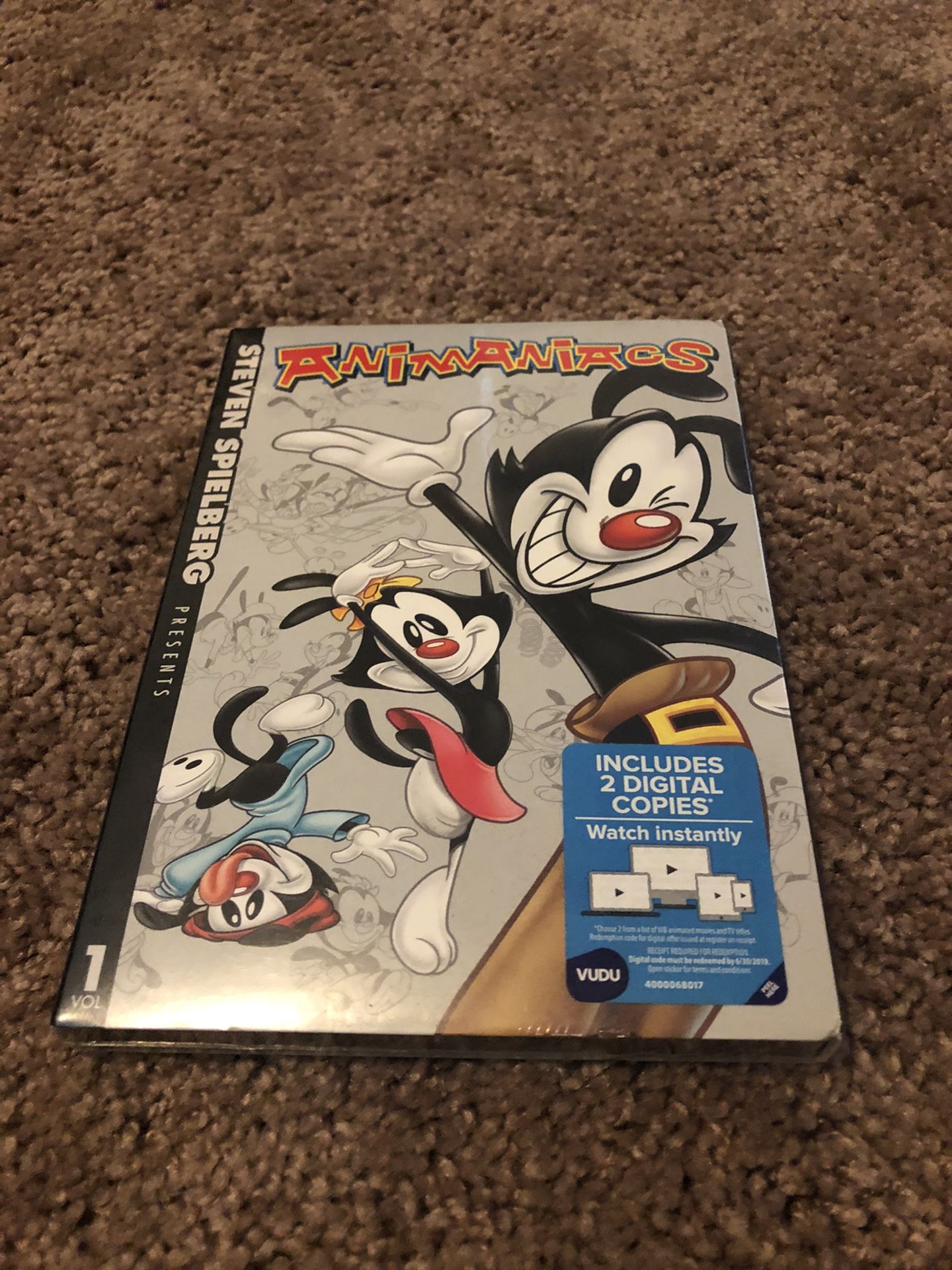 Animaniacs Volume 1 (NEW AND UNOPENED)