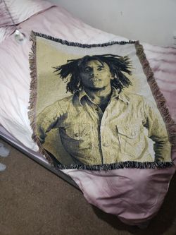 Bob Marley Throw Blanket