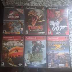 PS2 Games - 6 Pack