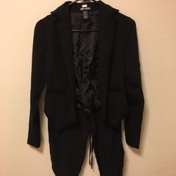 Hot Topic XS Tailcoat Blazer Coat Jacket With Tails Cosplay Costume