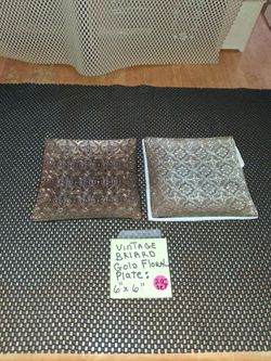 2 vintage briard plates.. these are in awesome condition! Selling as a set. All sales final.