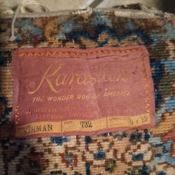 Vintage Karastan Wool Rug 9x12