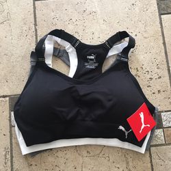 NWT Puma Sports Bra 3 Pack Size M