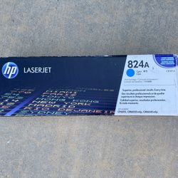 HP LASERJET Cyan 824A NEW!