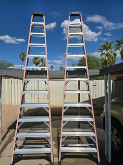 Ladder- 12ft Werner Step Ladder, Used