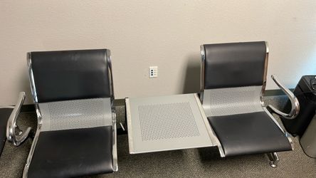 Commercial Waiting Room Chairs with Side Table