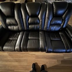 Leather Couch 