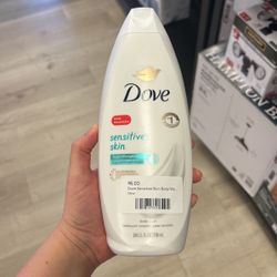 Dove Body Wash, Sensitive Skin Hypoallergenic 24 Ounces