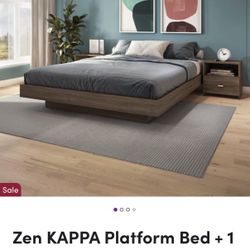 QUEEN Platform Bedframe
