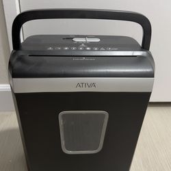 Ativa® 8-Sheet Cross-Cut Shredder, A08CC23