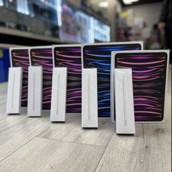 iPad Pro 12.9 inch 6th Gen & 11 inch 4th Gen Available 