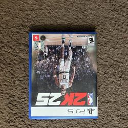2k25 Disk For PS5
