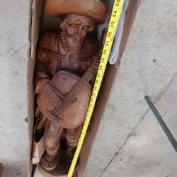 Wood Hand Carved Statues