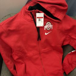 Buckeye Nike Zip Up