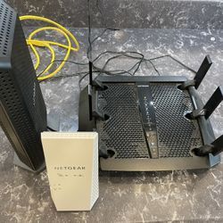 Netgear Nighthawk Modem, Router and Extender