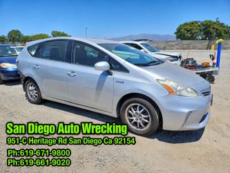 2012 Toyota Prius V Parts Only