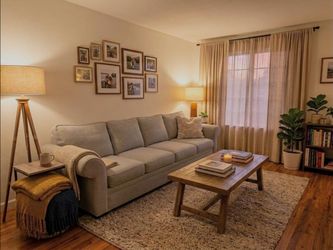 Pottery barn custom made in USA sofa