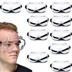 Safety Goggles, Anti-Fog, Eye Protection, Goggles Safety, Lab Goggles,Medical Goggles, Nurse Goggles, Medical Protection, Science Goggles Schools (Gog