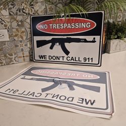 12x18 Custom Metal  Sign 