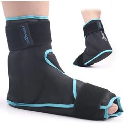 LIKE NEW!  NEWGO ANKLE/FOOT ICE PACK & HEAT PACK WRAP