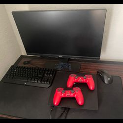 Ps4 w/ 2 Controllers + 144hz Benq monitor