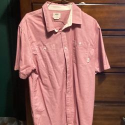 Vans Off The Wall Button Up Shirt Large