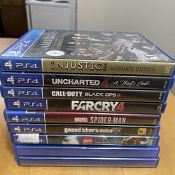 PS4 Games Priced To Move. Prices In Photos