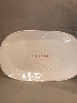 Hard to find Rae Dunn platter