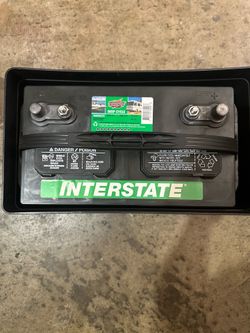 RV Interstate battery