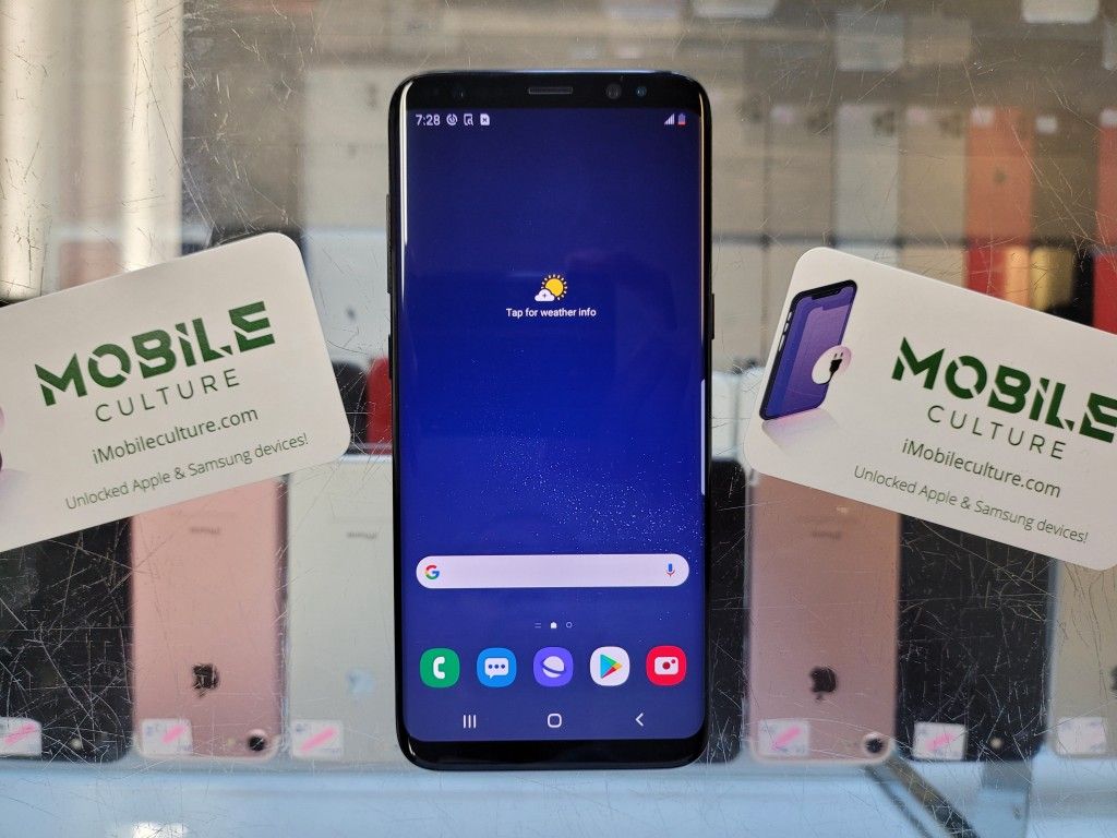 Unlocked Black Galaxy S8 64gb (90 Day Same As Cash Financing Available