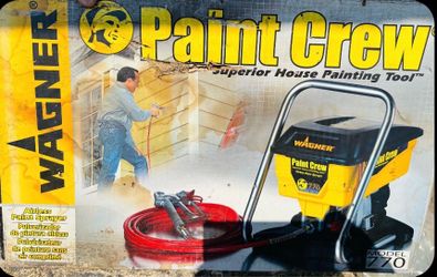 Wagner Paint Crew Electric Model 770 Only used Once Near New