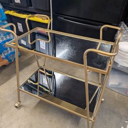 Gold Vintage Bar Cart 