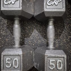 50lbs Dumbells Weights