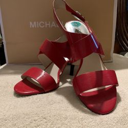 MK Autentic Good Conditions Size 8 Red 