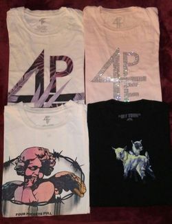 Bundle of 4 - Lil Baby 4PF Four Pockets Full Shirts!