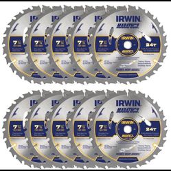 Irwin  Industrial Tools Saw Blades 1/4” 12 Boxes *NEW* (I DONT ANSWER TO IS THIS AVAILABLE)
