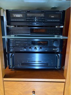 Vintage Onkyo Sound System Items