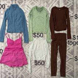LULU LEMON MOVING SALE !!