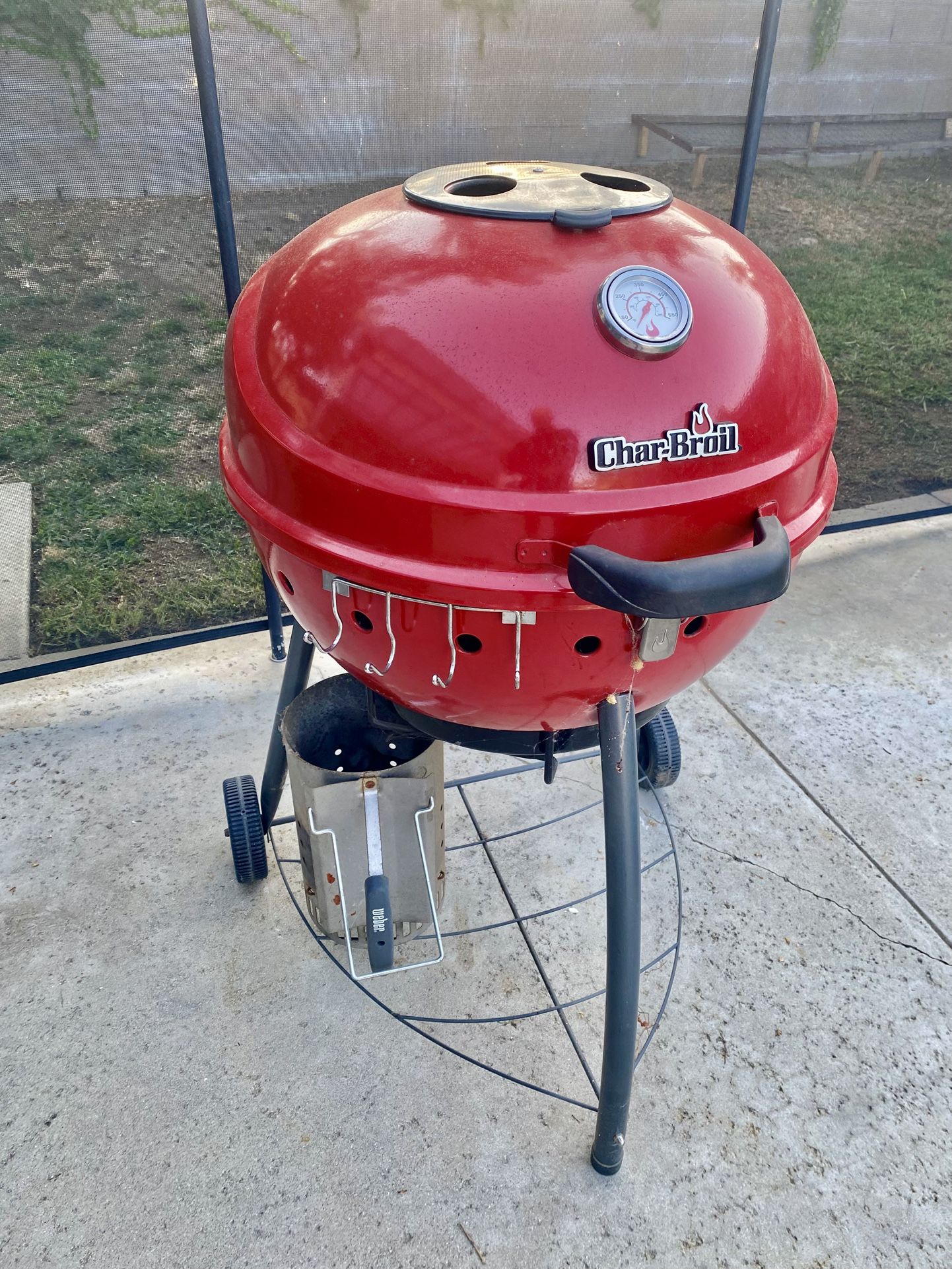 Grill Charbroil Charcoal Kettleman Grill
