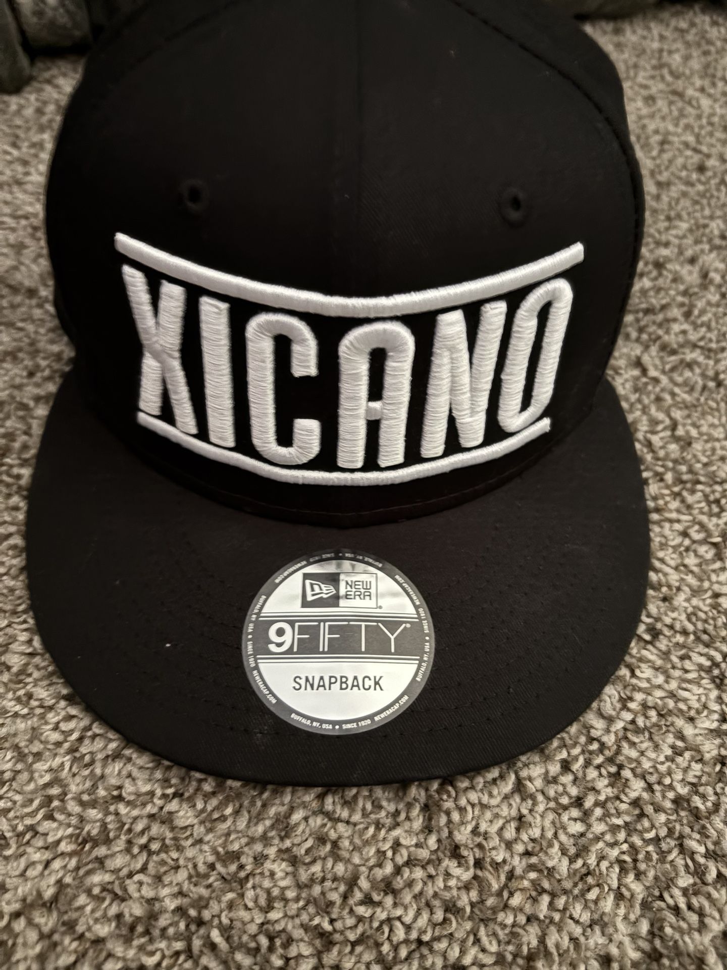 Black Xicano Hat New Era