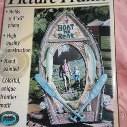 Boat For Rent Picture Frame 
