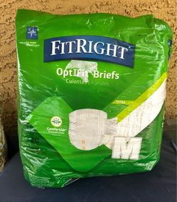 FitRight OptiFit Extra Briefs Size M