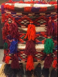 Authentic Middle East Wool Camel Saddle Bag