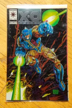 1993 Valiant Comics X-O Man O War #0 - Chromium Cover Joe Quesada/Jimmy Palmiotti