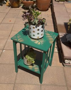 Tiny Teak Table