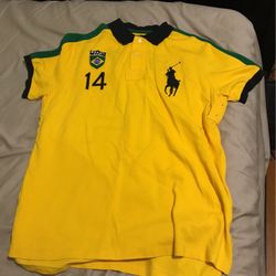 Polo By Ralph Lauren Brazil Shirt Size Xl