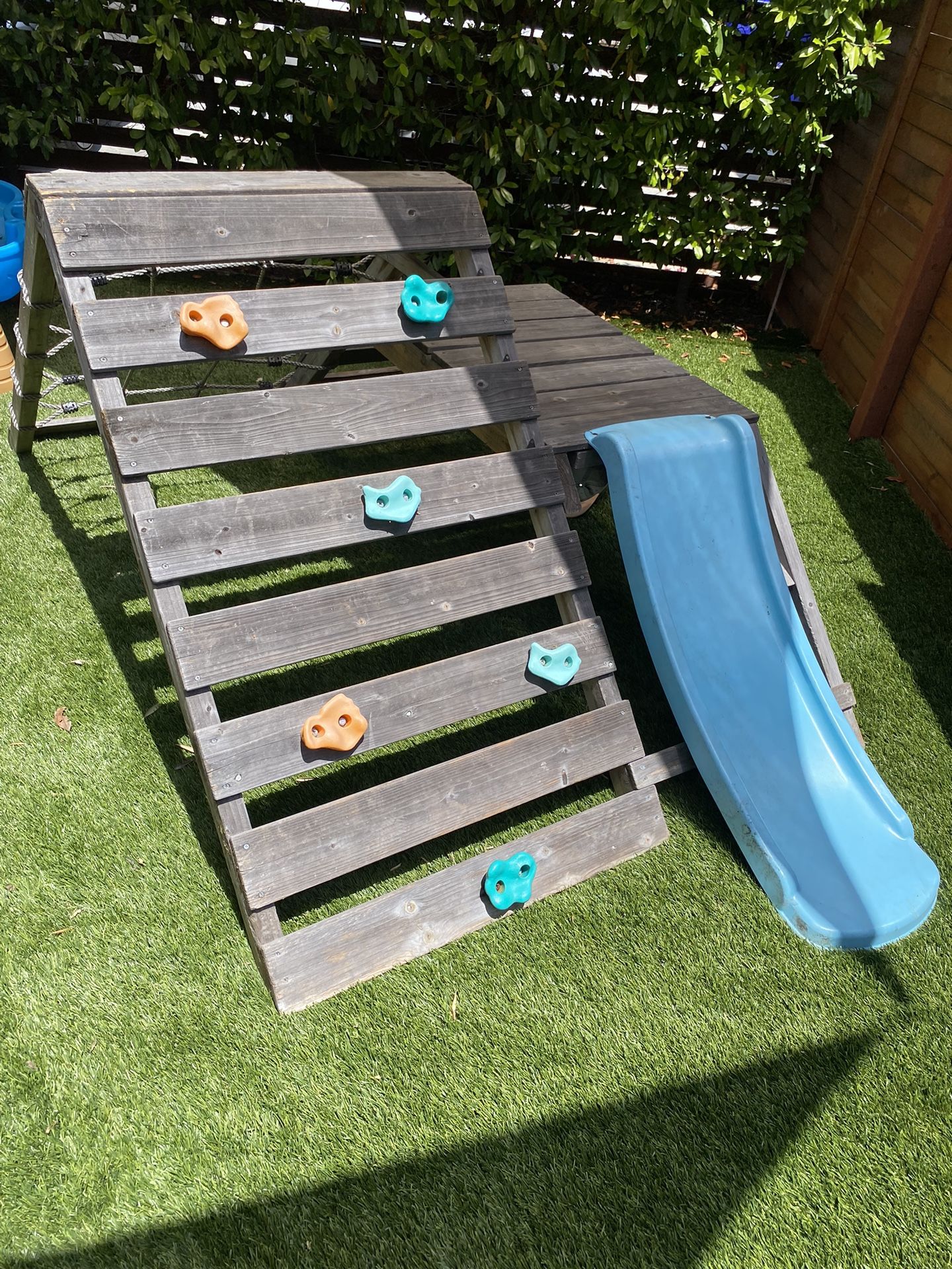 Kids Climbing Play Set with Slide 