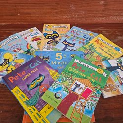 Pete the cat book collection