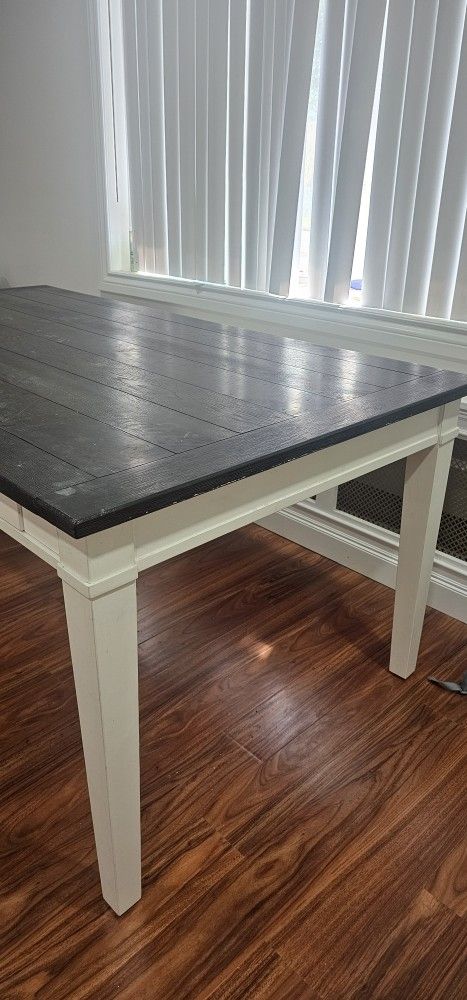 Heavy Duty Wooden Dining Table with Storage