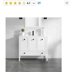 Bathroom Vanity And Oval Vessel 